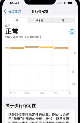 循化iPhone手机维修如何在iPhone开启'步行稳定性通知'