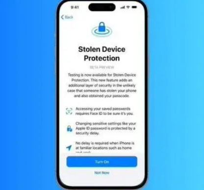 循化苹果授权维修店分享被盗设备保护功能开启方法 